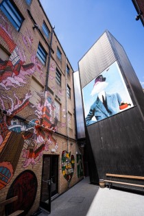 The New Orpheus Street Art, Hill Street Belfast